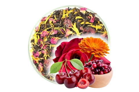 Herbata Czarna JAPOŃSKA WIŚNIA Mocny, Wyjątkowy Aromat Wiśni !!